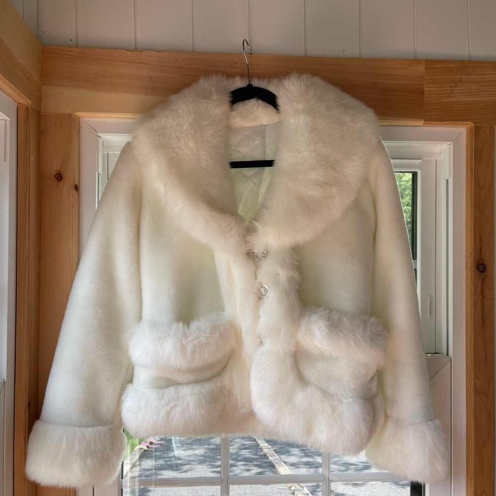 Winter jacket faux fur